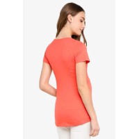 Aggie Empire Top Coral